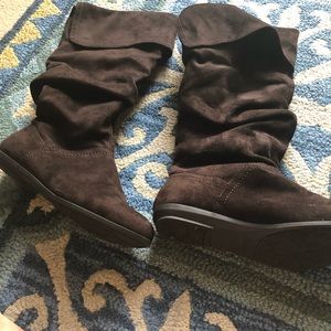 Zigisoho brown pull on boots